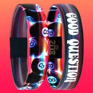 ZOX "GOOD QUESTION" #589 INTERACTIVE 8BALL App Excl NEW Collectible Wristband